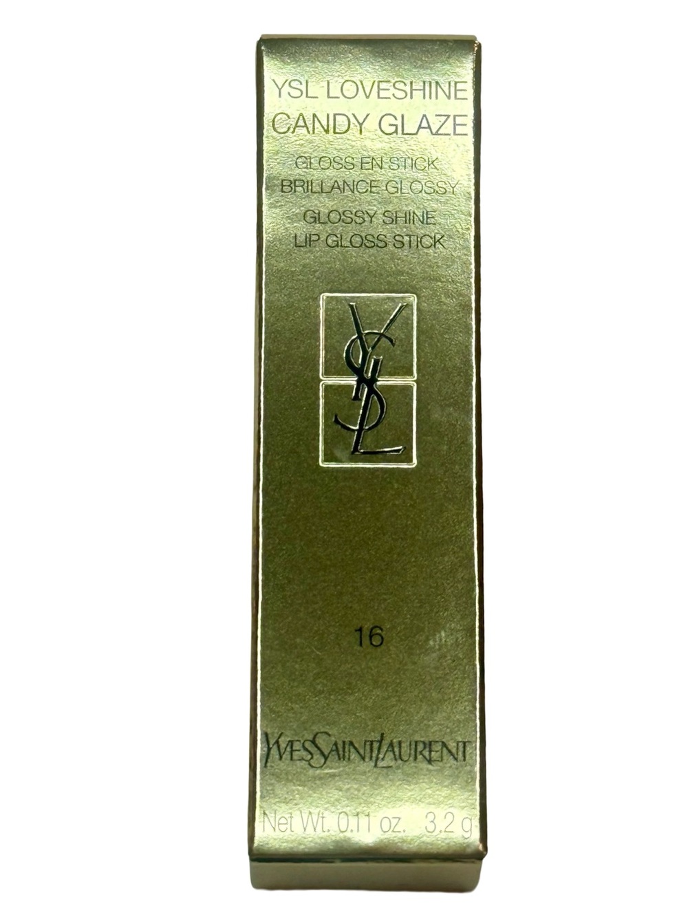YSL Loveshine Candy Glaze Lip Gloss Stick 16 Watermelon High Glazed Lip Sephora